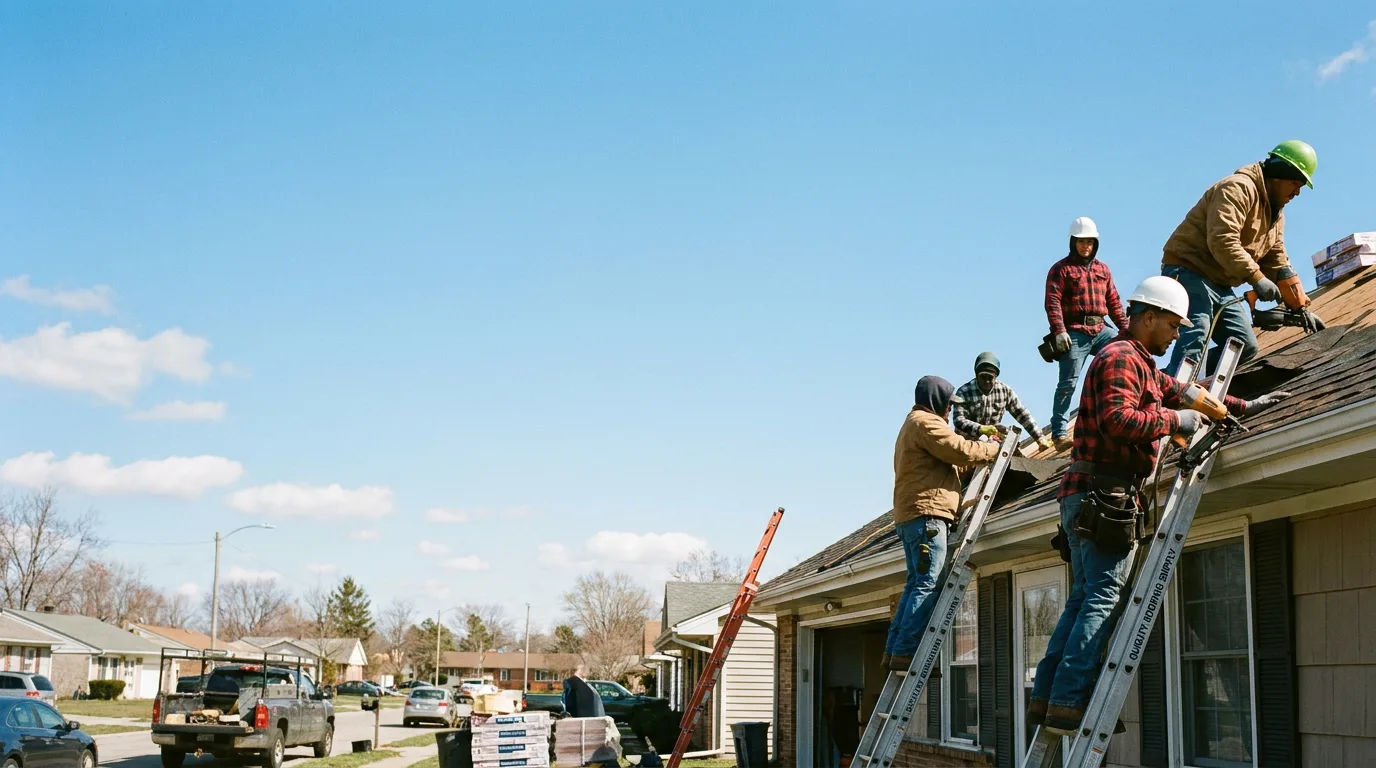 Roofing in Grosse Ile, MI near me